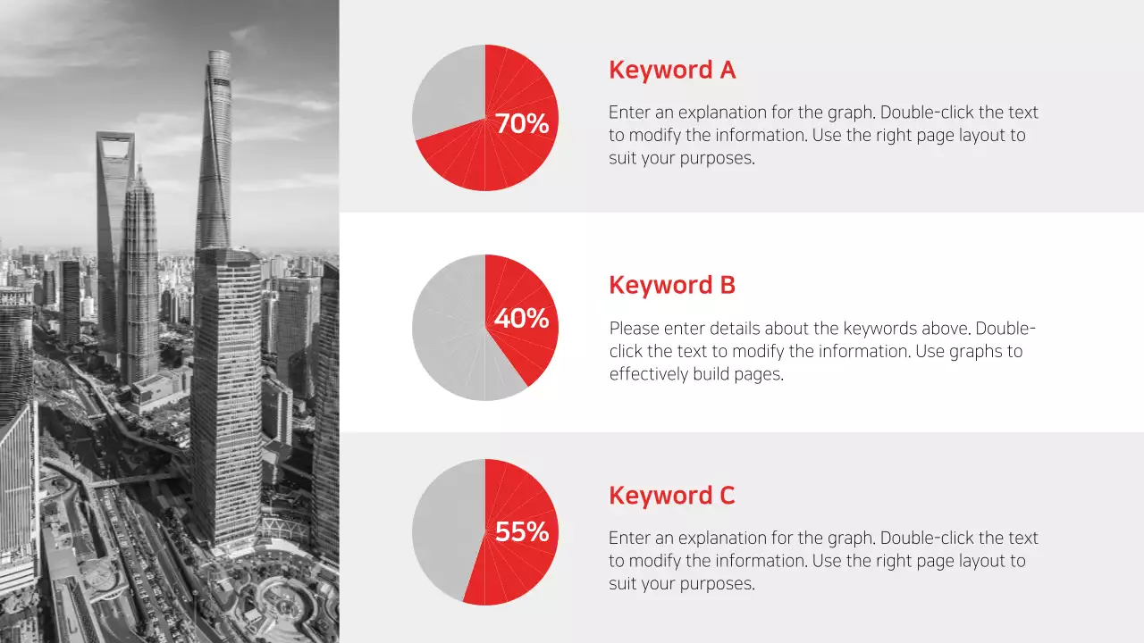 Presentation for business reports