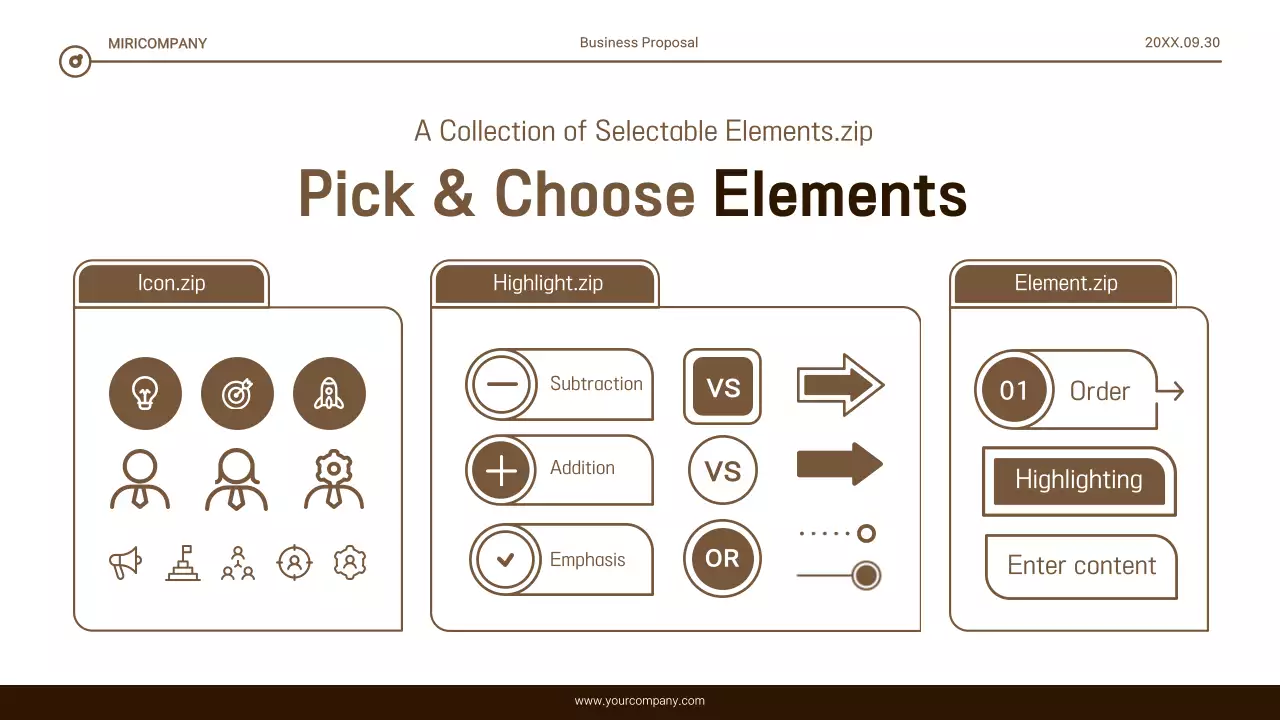 Brown Minimal Business Guide Presentation