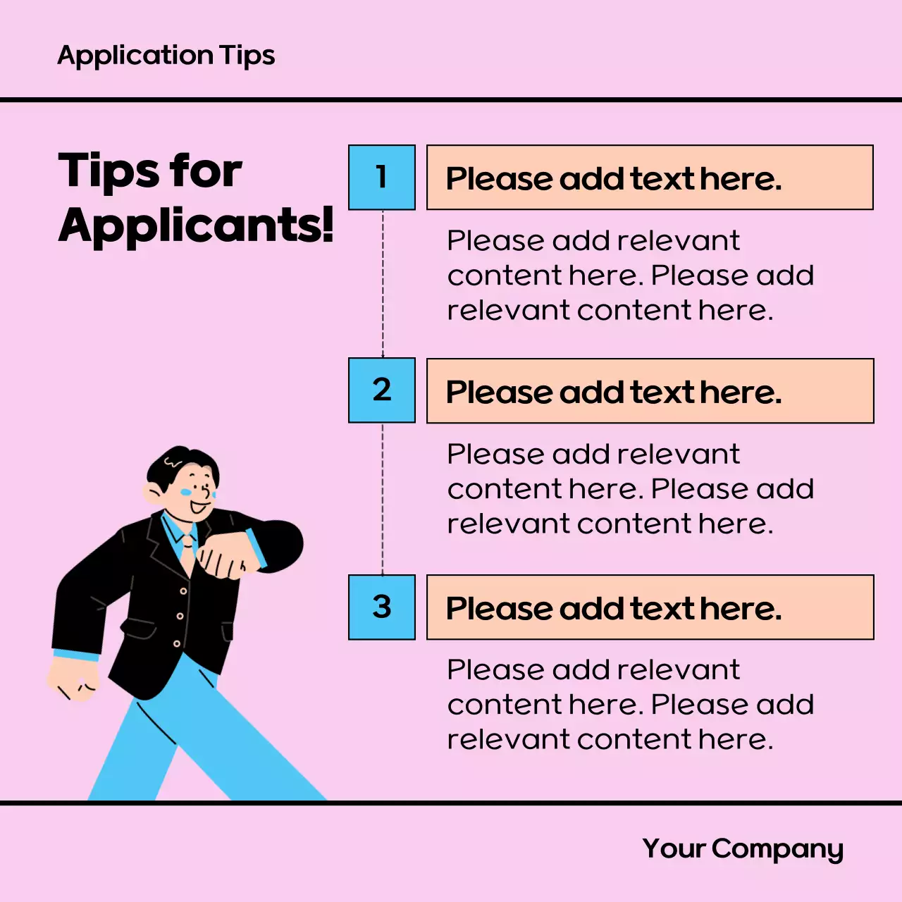 Pink Trendy Recruitment Announcement Instagram Post