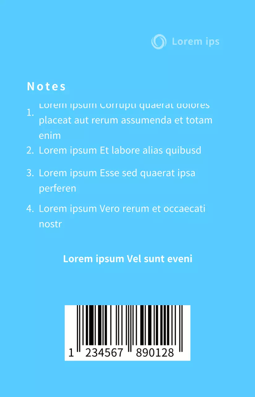 A neat blue temple card