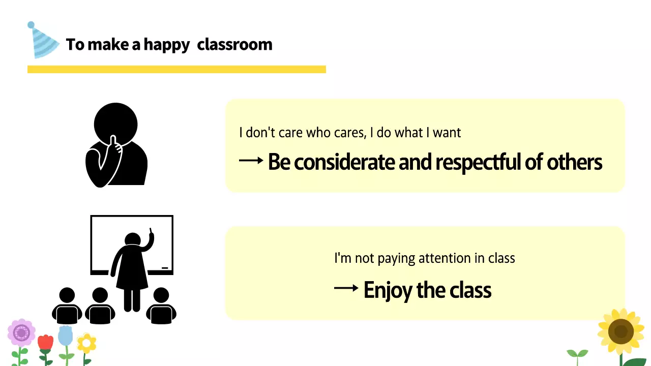 Red Playful Classroom Guide Presentation