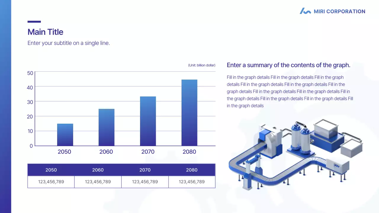 블루 프로페셔널 비즈니스 프레젠테이션