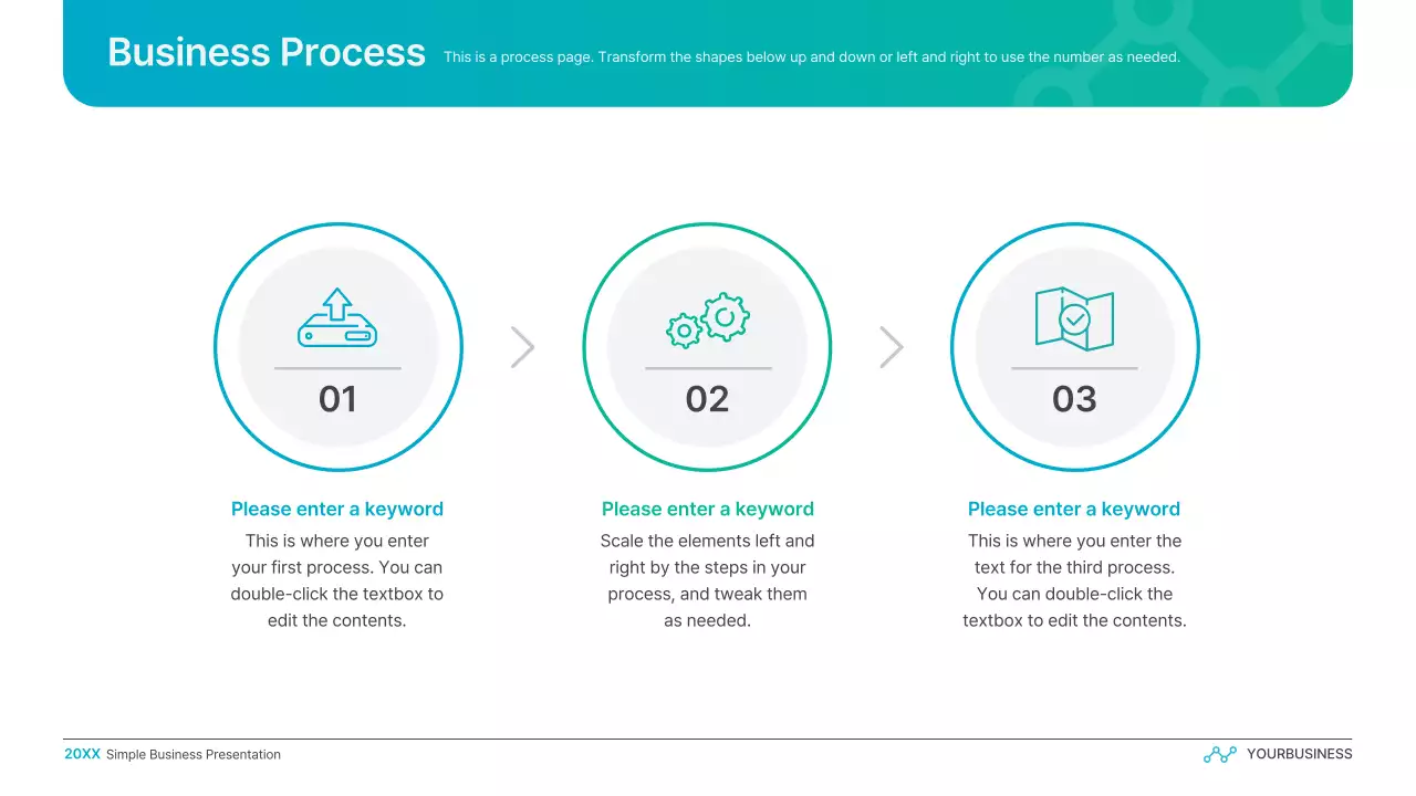 Teal Modern Business Presentation