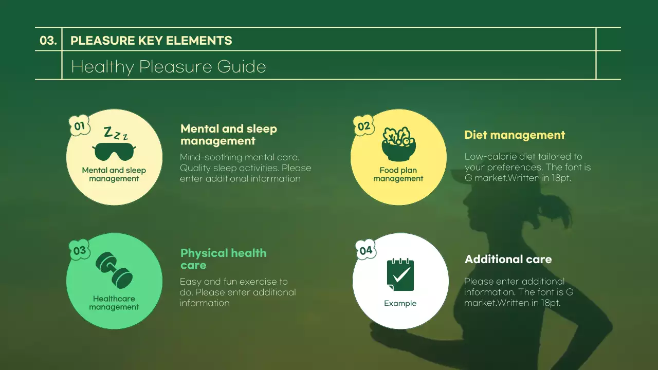 Green Trendy Diet Planner Presentation