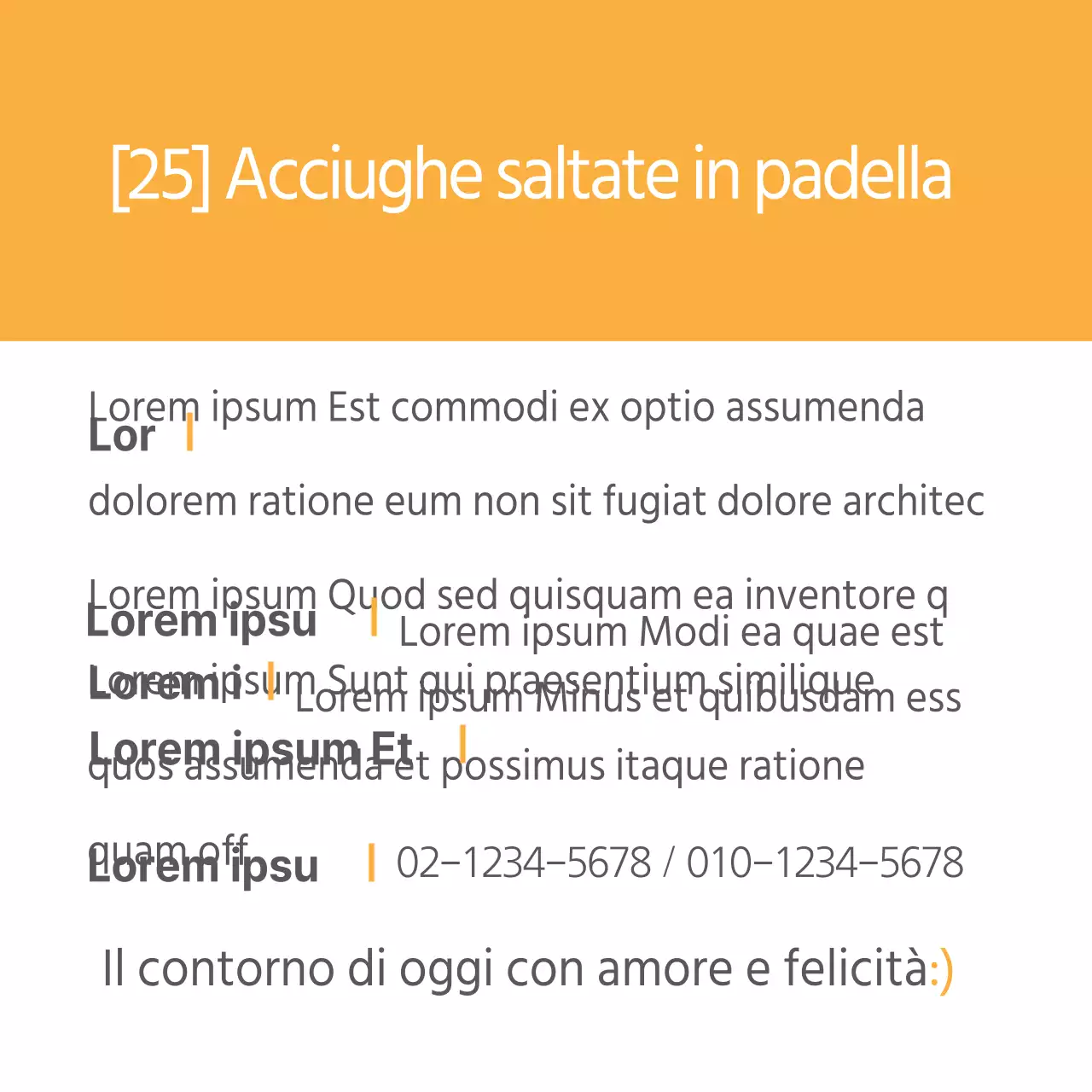 Acciughe saltate in padella