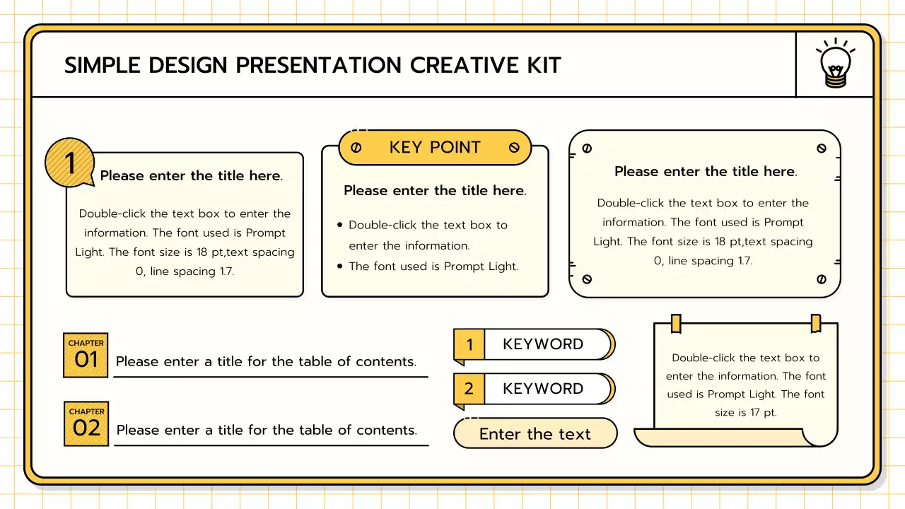 Yellow Minimal Guide Presentation