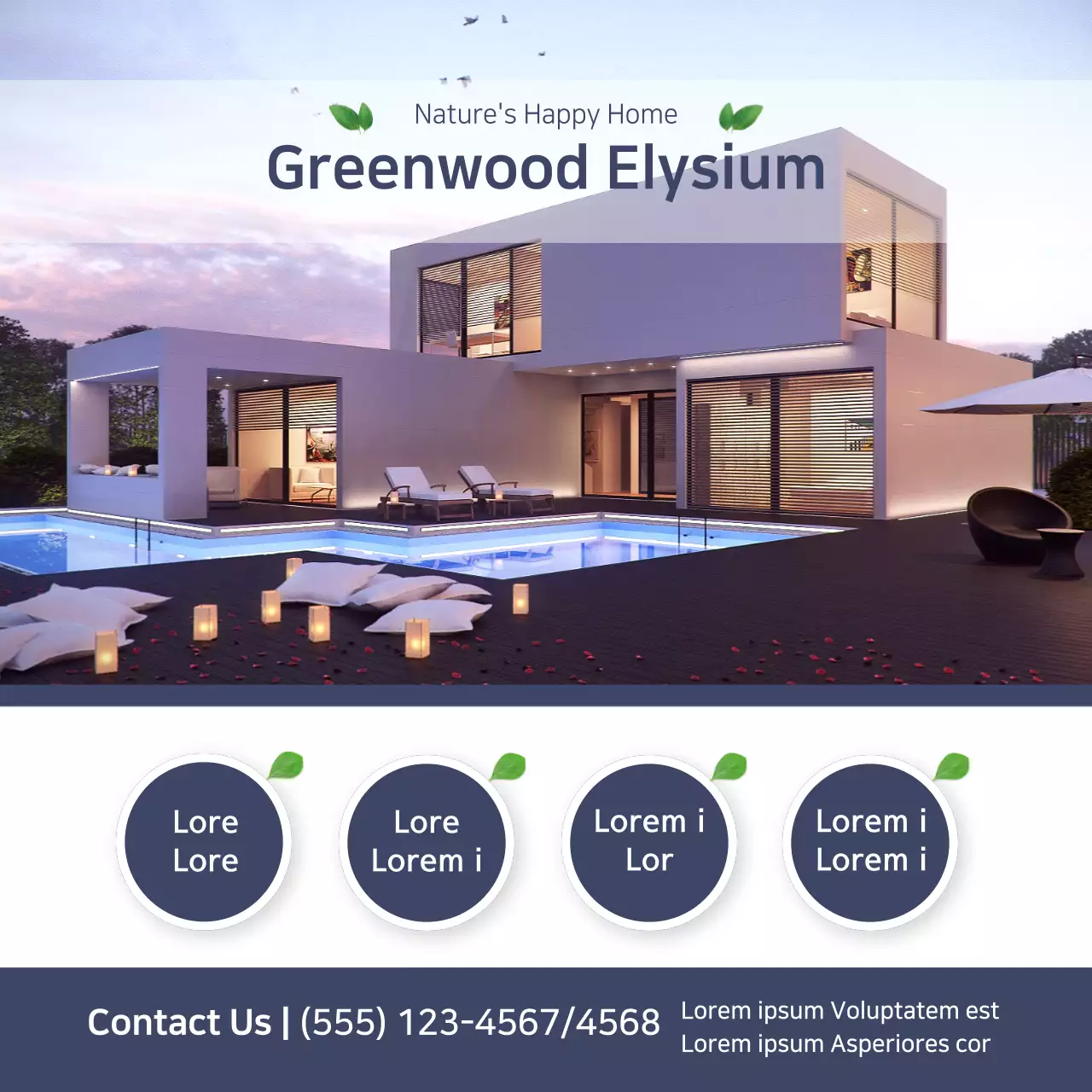 White Modern Real Estate Promotion Banner