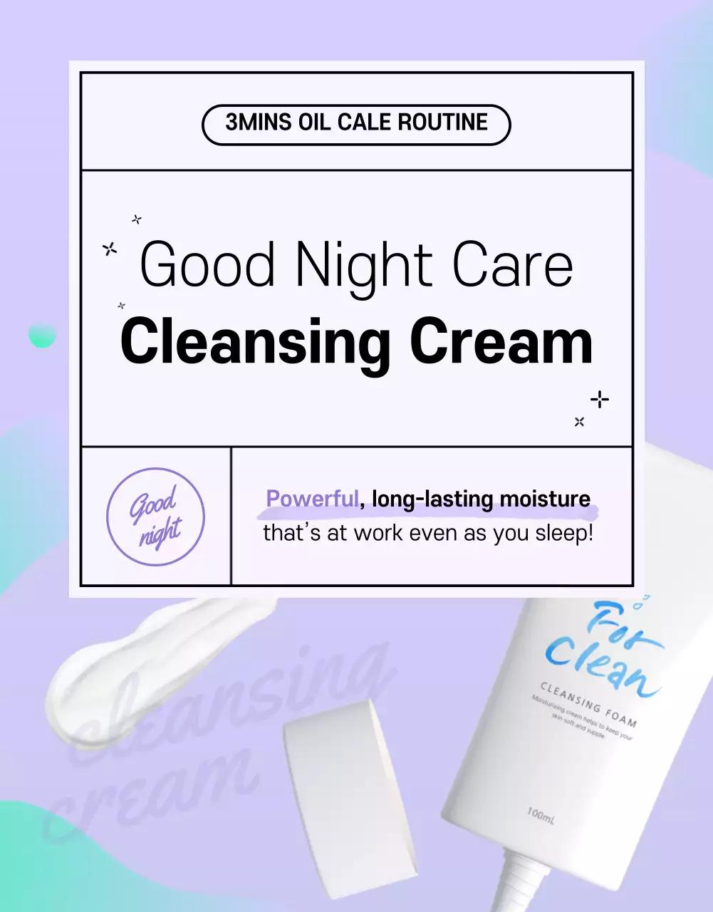 Kem tẩy trang Good Night Care