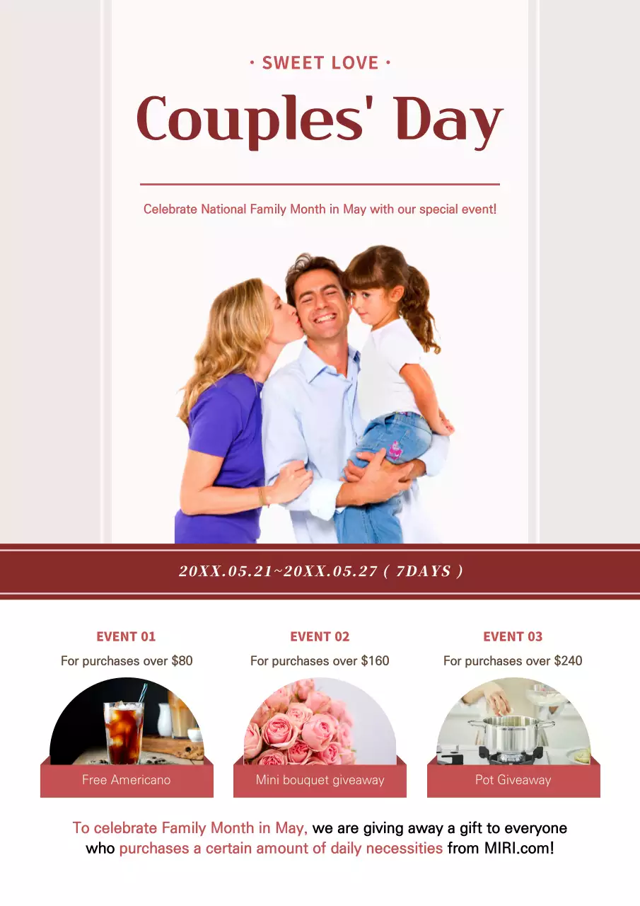 Beige Modern Event Promotion Poster