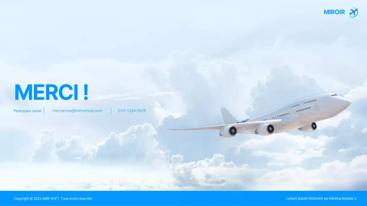 Compagnie aérienne, publicité, marketing, compétition, pitch en bleu