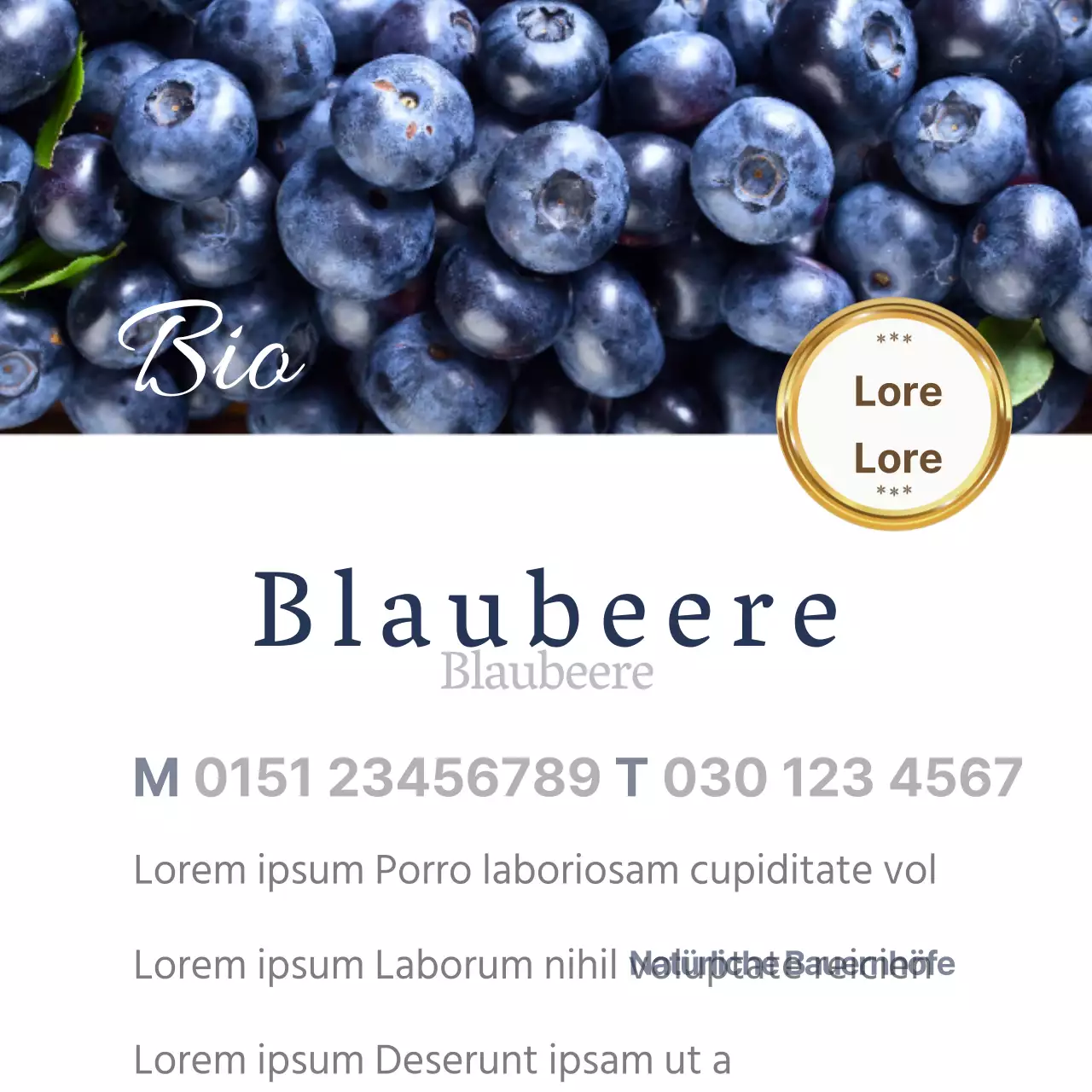Blaubeere