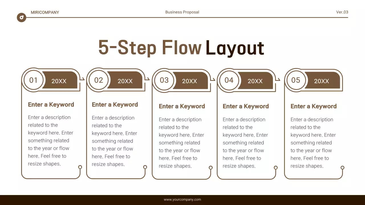 Brown Minimal Business Guide Presentation