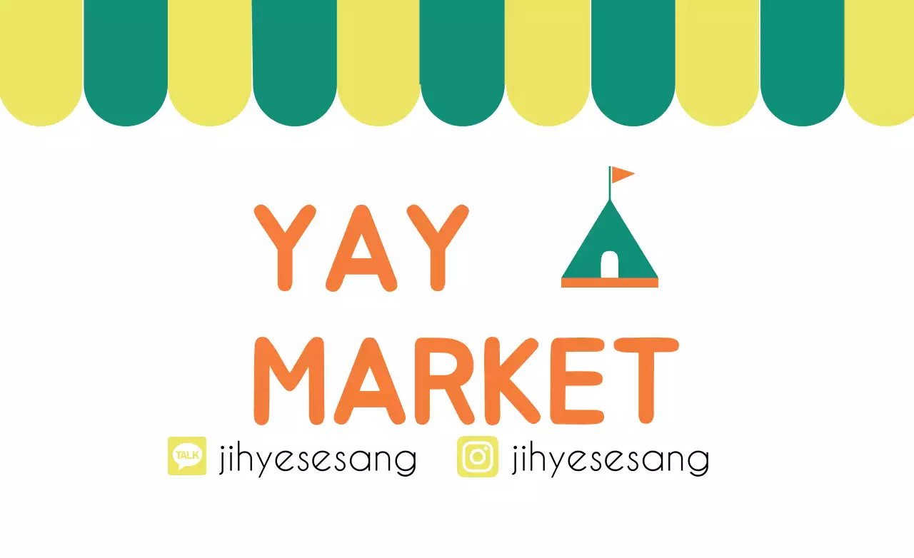 Banner de promoção de mercado mínimo verde