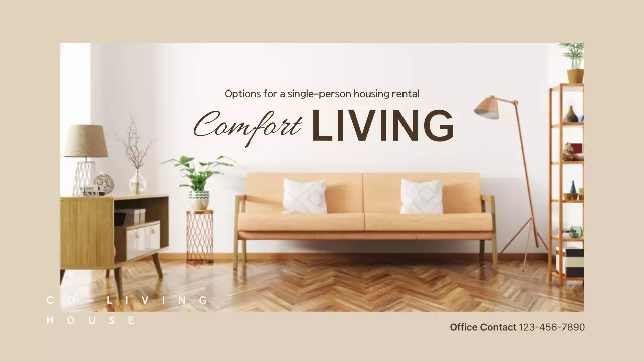 Beige Modern Housing Guide Presentation