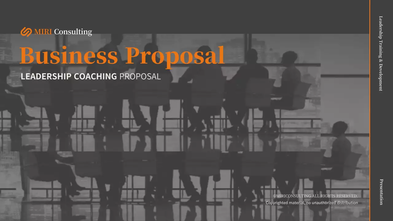 Grey Professional Business Proposal Document Presentation