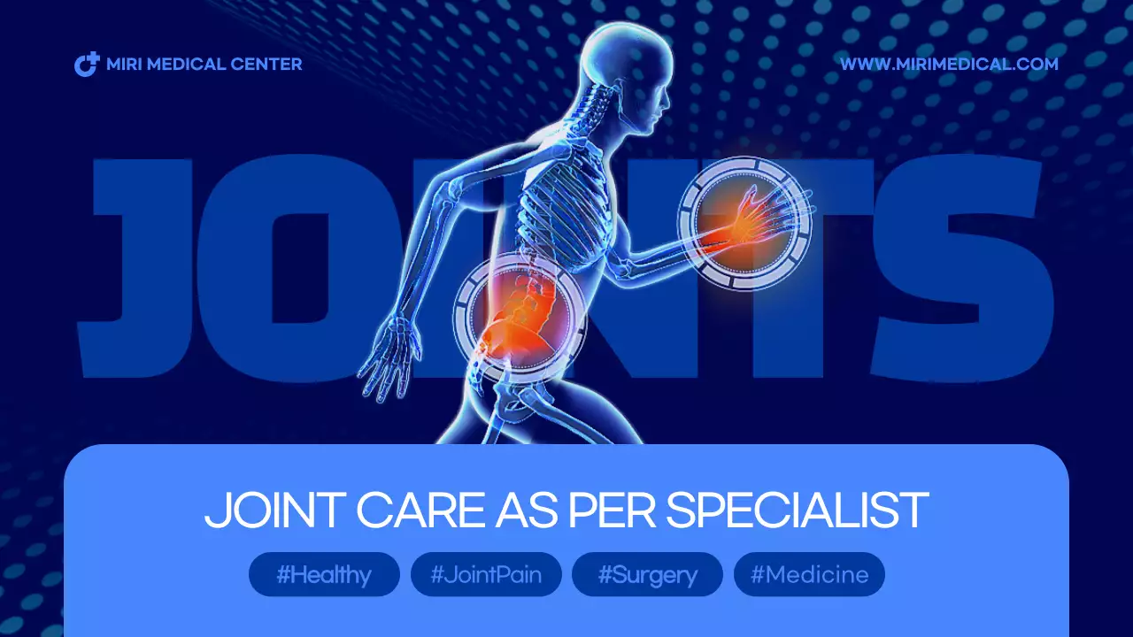 Blue Modern Healthcare Advertisement YouTube Thumbnail