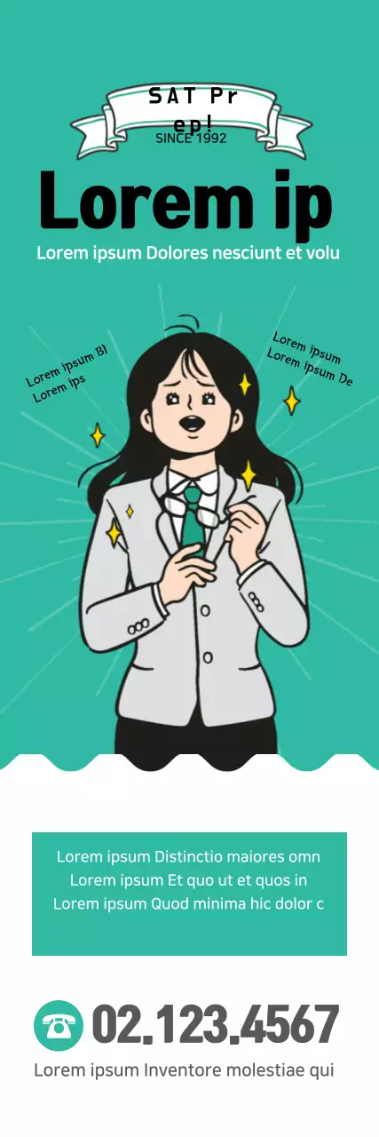 Banner de promoção empresarial moderno verde