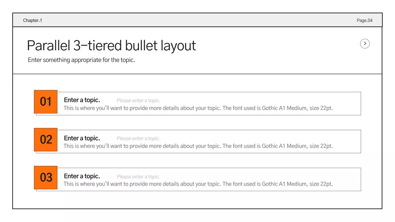 Orange Clean Business Presentation