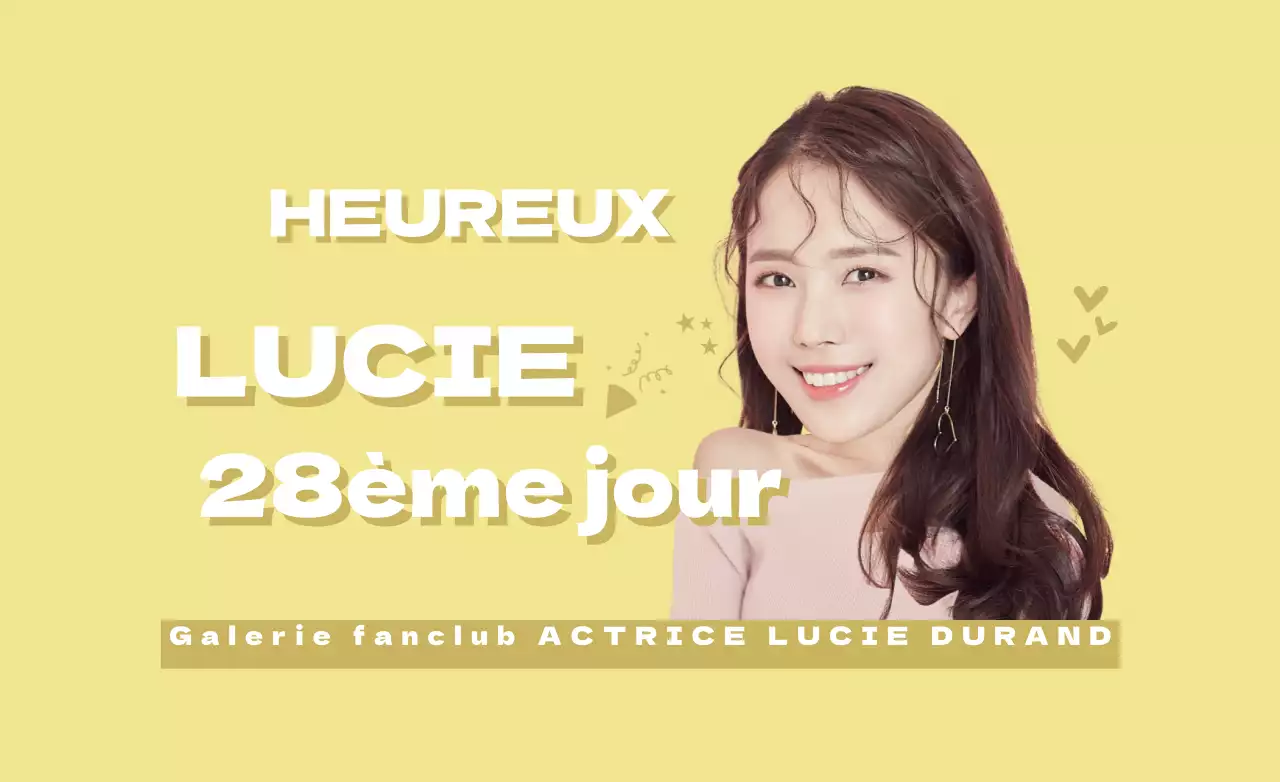 BONNE JOURNÉE DE DAEUN