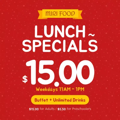 Postagem de promoção do Red Simple Lunch no Instagram