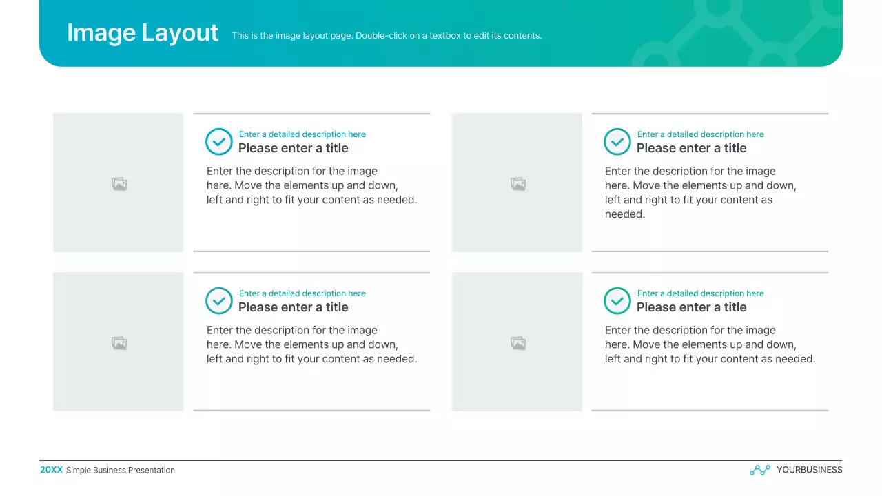 Teal Modern Business Presentation
