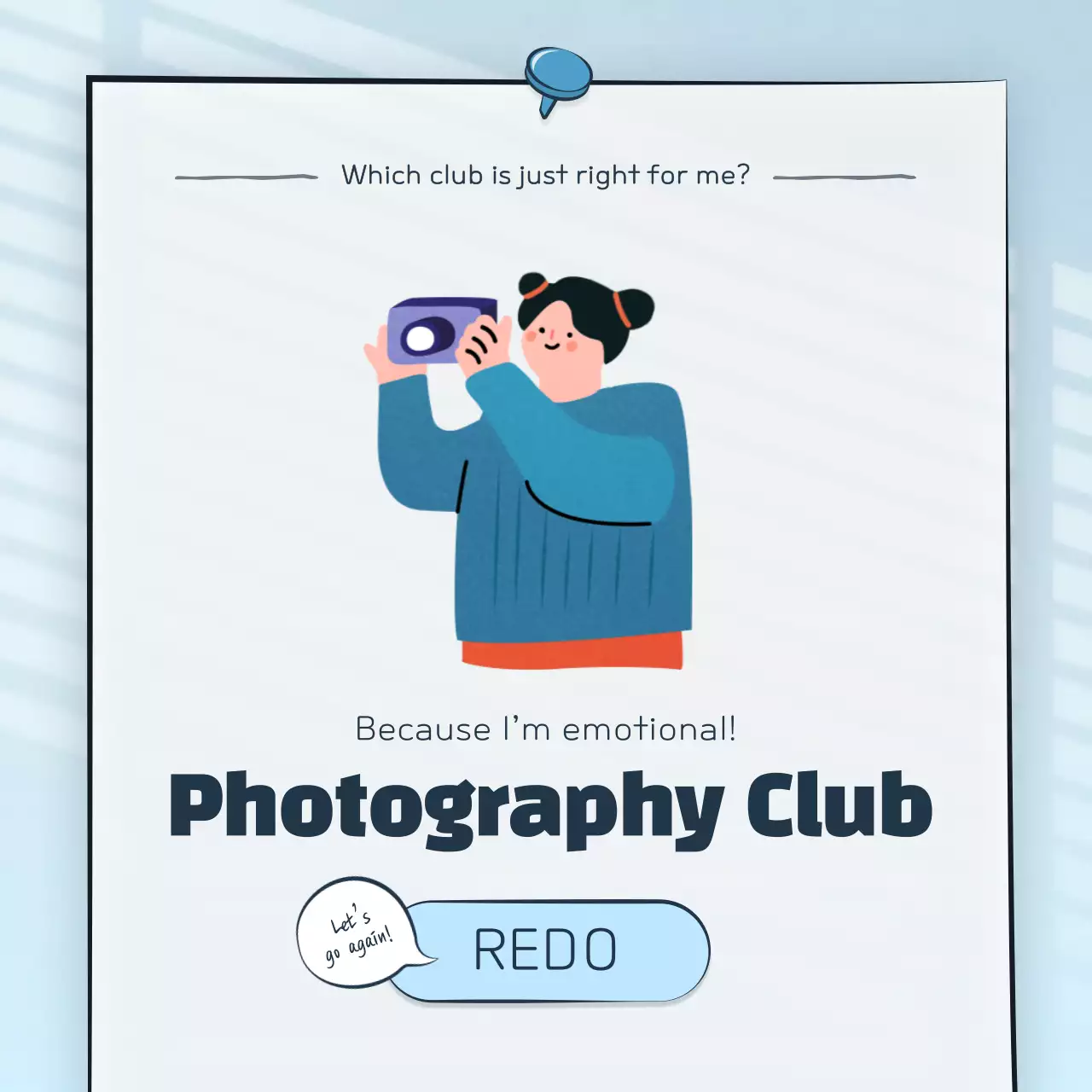 Psychometric test concept with cute illustrations