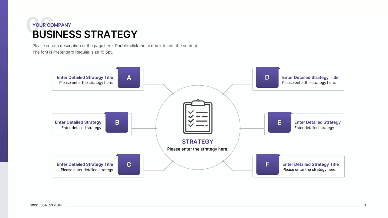 Purple Modern Business Plan Presentation
