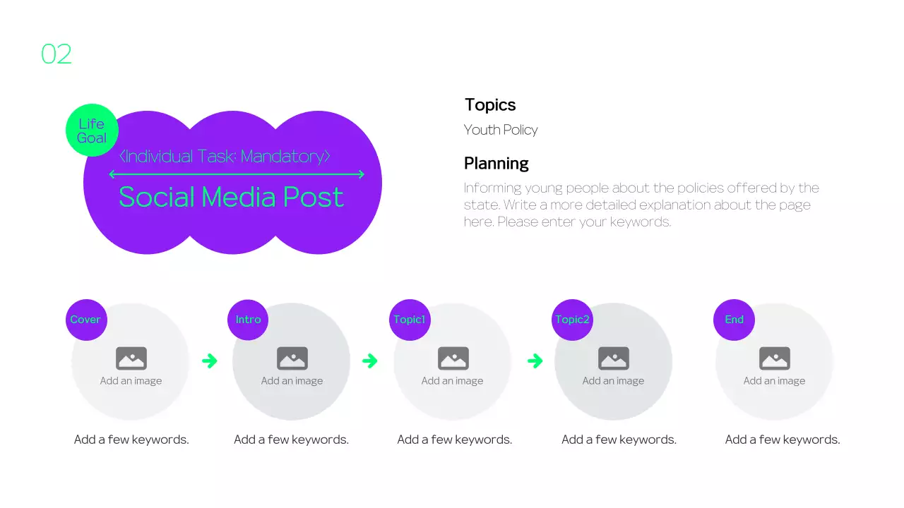 Purple Modern Volunteer Report Presentation