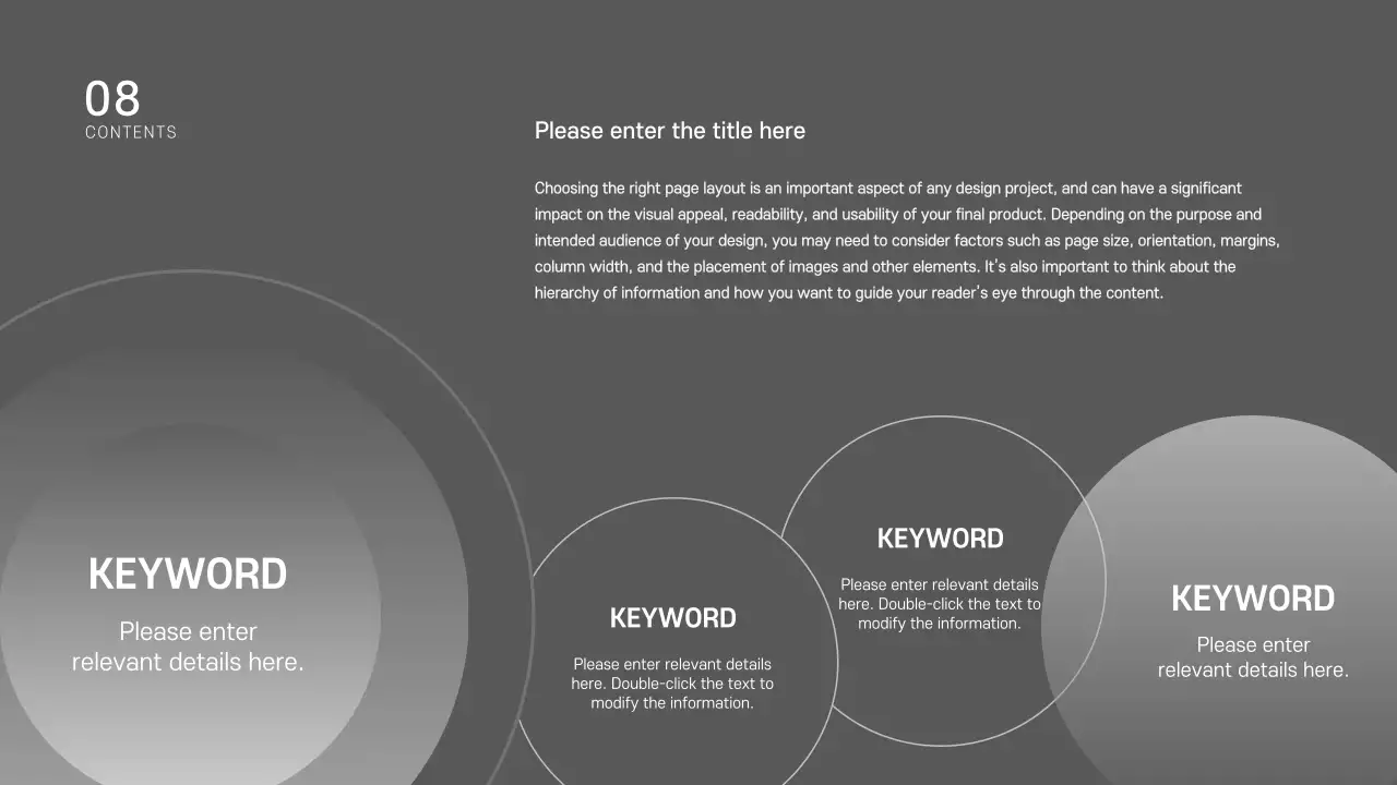 Simple presentations