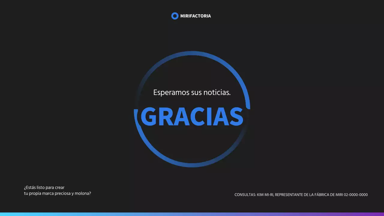 Propuesta de producción en consignación en azul y negro