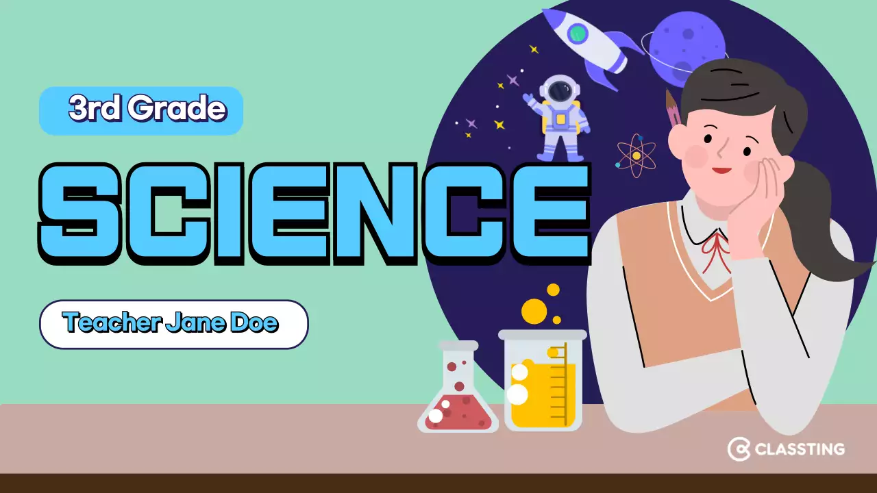 Green Classic Math Class YouTube Thumbnail