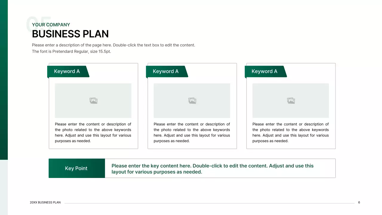 Green Modern Business Presentation