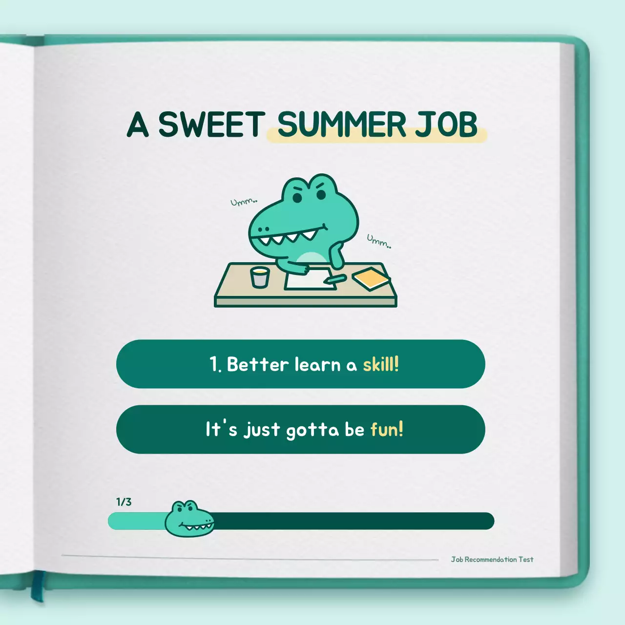 Mint Trendy Job Invitation Instagram Carousel