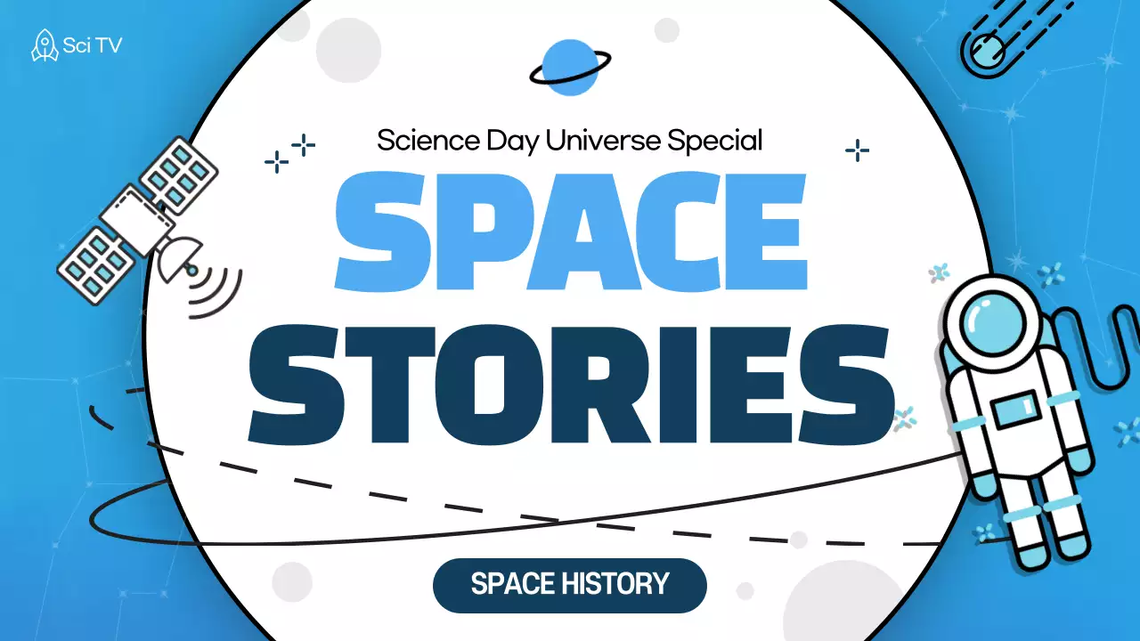 Blue Modern Space Event YouTube Thumbnail