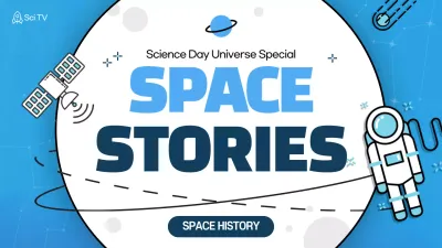 Blue Modern Space Event YouTube Thumbnail