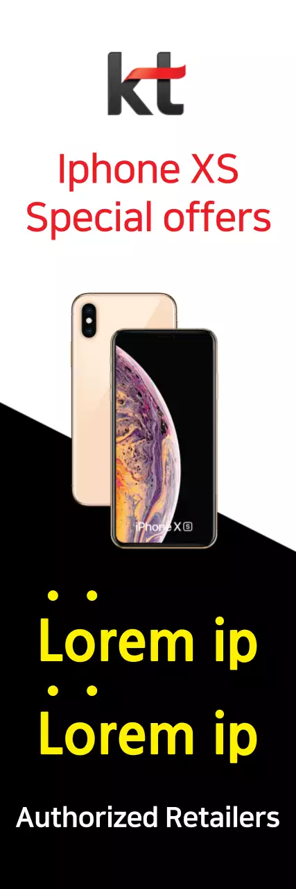 Banner de promoção de smartphone moderno branco