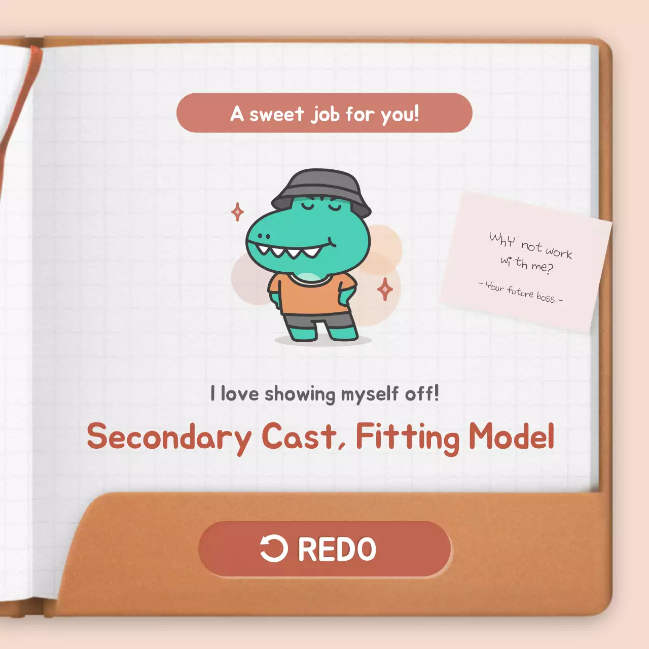 Mint Trendy Job Invitation Instagram Carousel