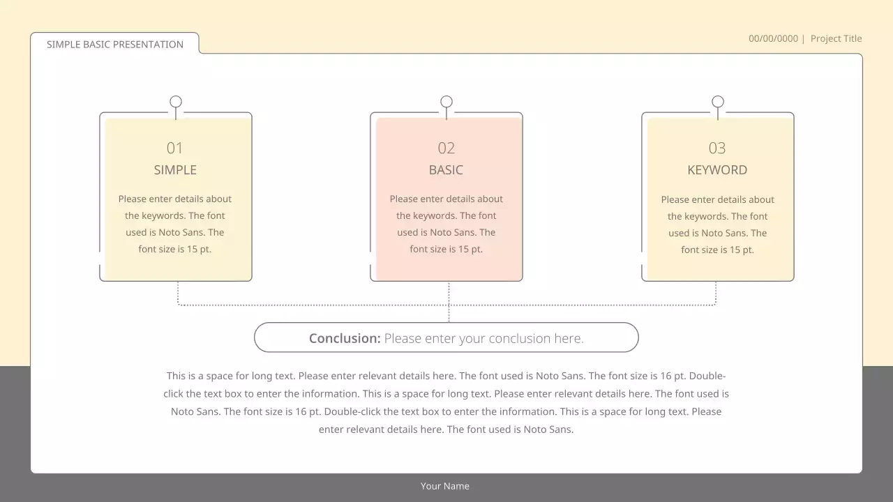 Pastel Minimalist Template Guide Presentation