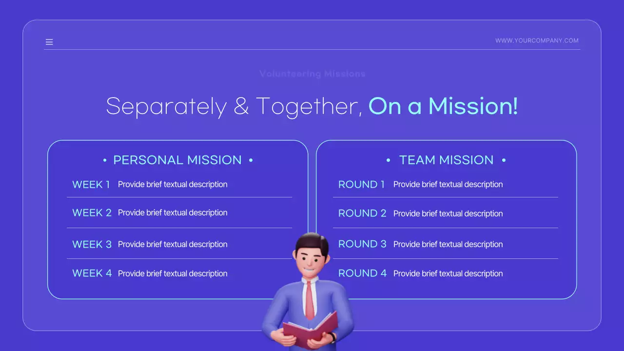 Blue Trendy Celebration Presentation