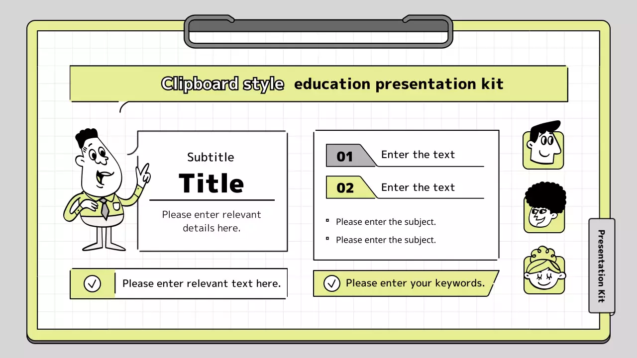 Yellow Simple Education Presentation