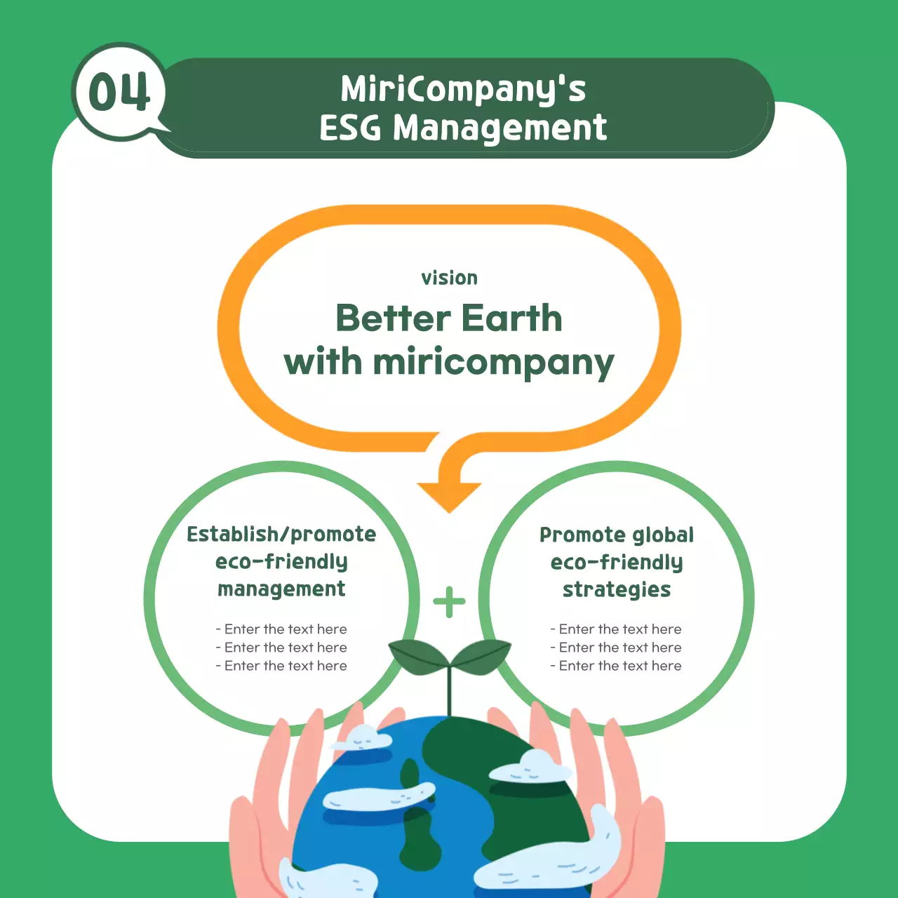 Phiên bản môi trường chiến lược quản lý ESG xanh 