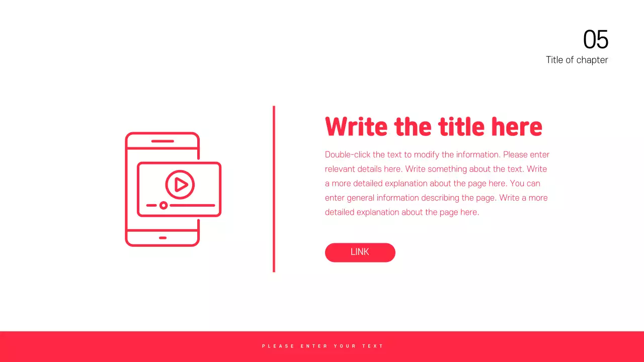 Bài thuyết trình thảo luận về tô sáng văn bản và bố cục ảnh màu đỏ