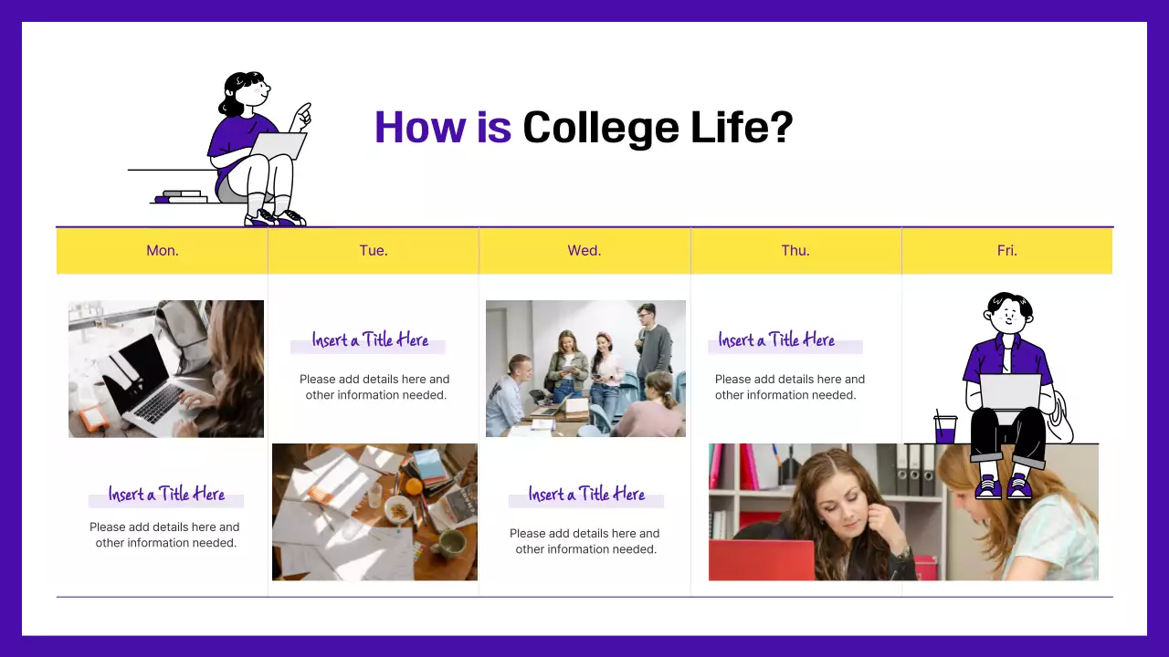 Yellow Modern Careers Lecture Presentation