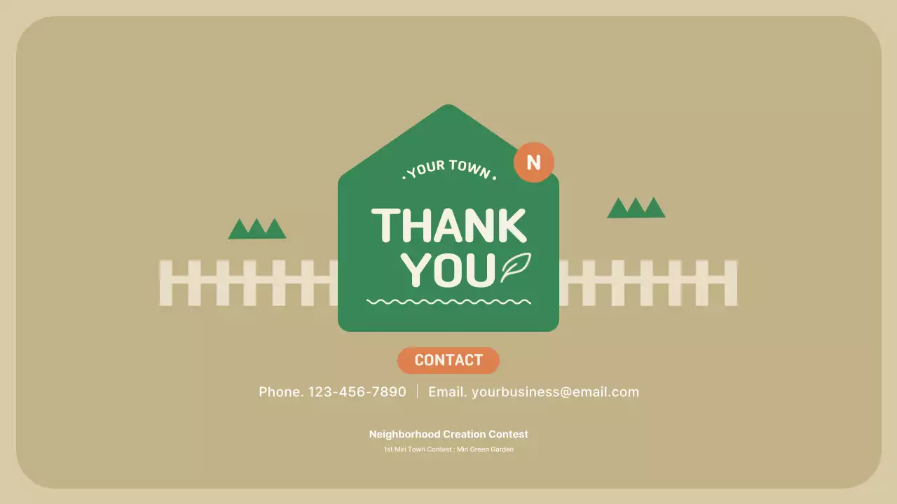 Beige Modern Garden Proposal Presentation