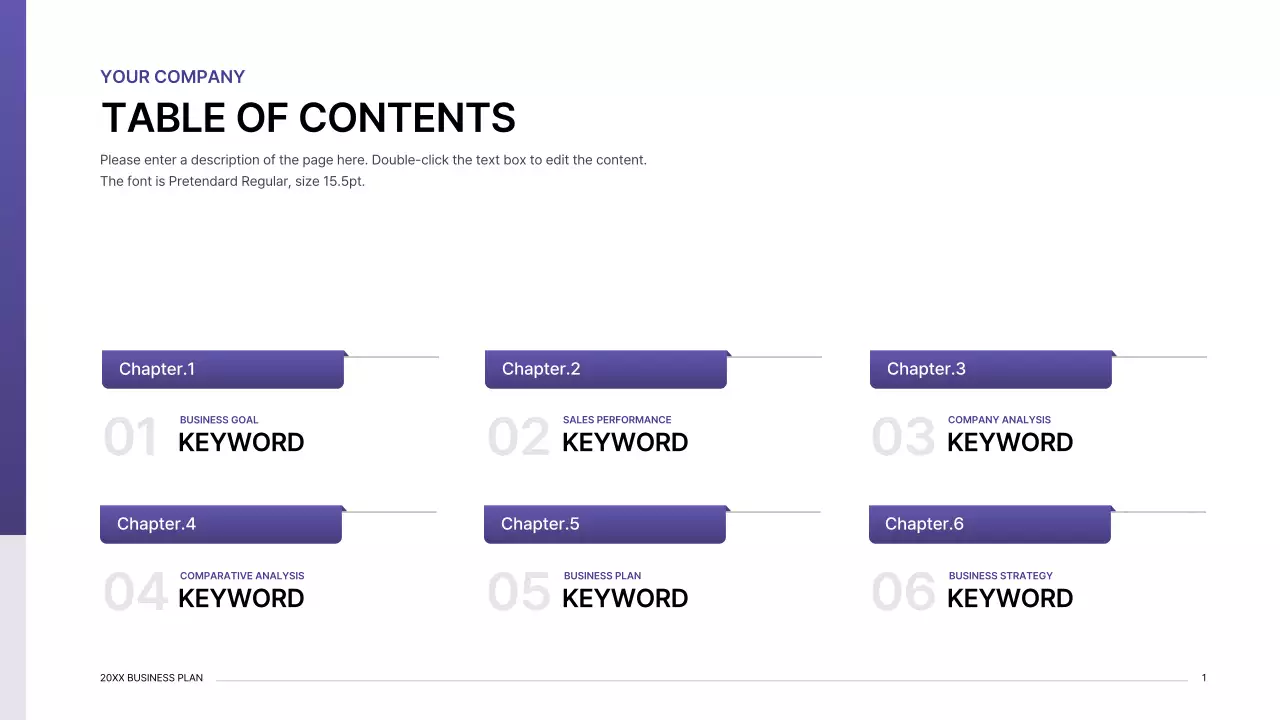 Purple Modern Business Plan Presentation