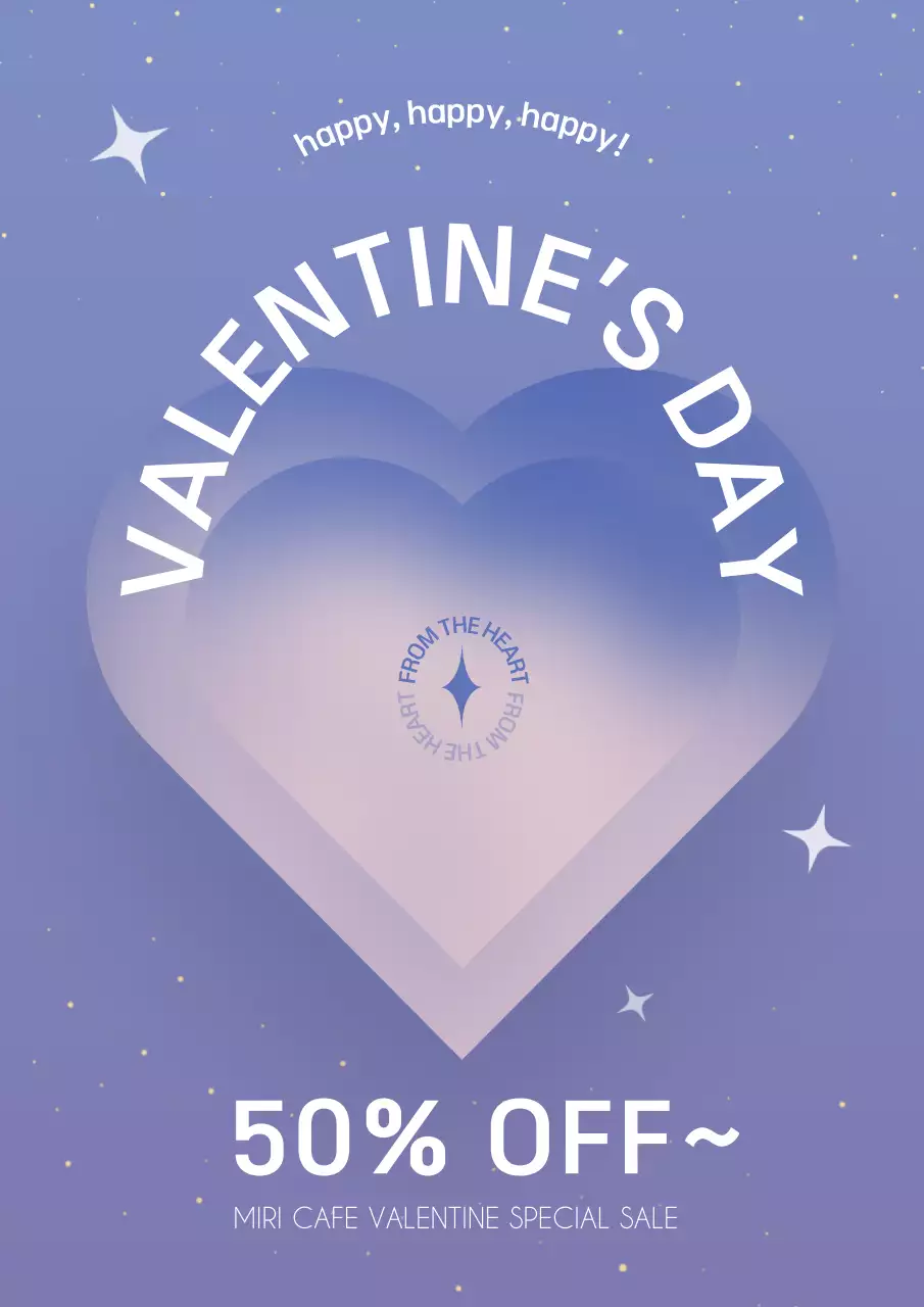 Valentine's special sale with mauve heart lock concept