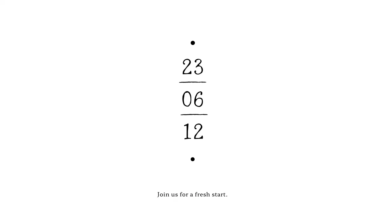 Wedding invitation envelope with highlighted date in vintage text