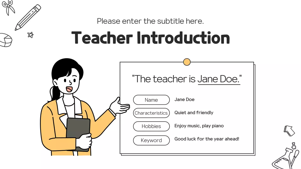 Black Simple School Guide Presentation