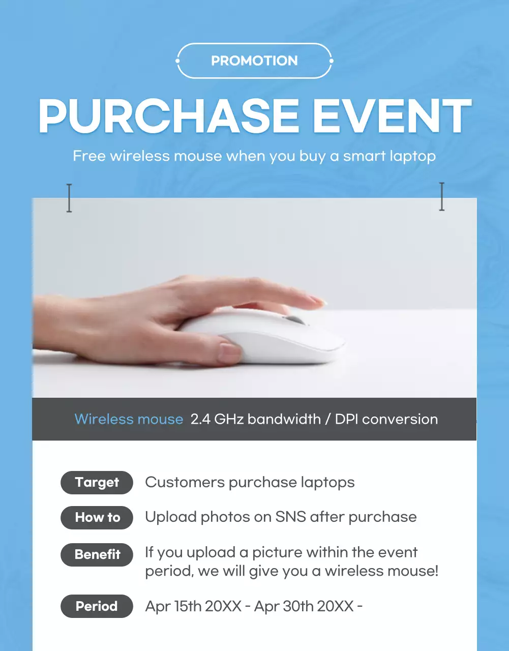 Grey Modern Laptop Advertisement Poster