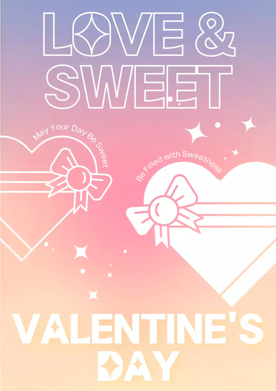 White Day artwork highlighting a heart gift box in a pink gradient
